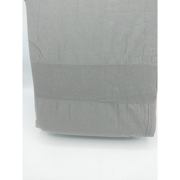 Swift Home 3 Pcs Duvet Cover Set Moselle Gray Full/Queen Size 100% Cotton - Picture 3 of 5